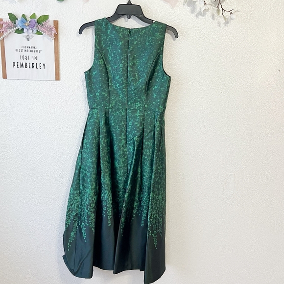 🚨NWT Anthropologie Sachin & Babi Anissa Dress In Emerald Wisteria - Picture 9 of 12